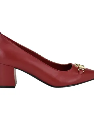 Tommy Hilfiger Nanya Block Heel Pumps TWNANYA Red 8.5M thumbnail 13