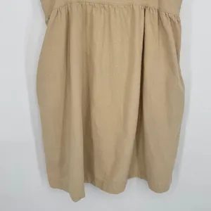 Tuckernuck Pomander Place Camellia Flutter Sleeve Mini Dress XS Tan Coastal Boho thumbnail 5