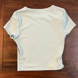 Express Light Cream Short Sleeve Top thumbnail 4
