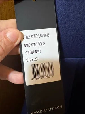 NWT Elliatt Navy Satin Asymmetrical Halter Mini Dress thumbnail 5
