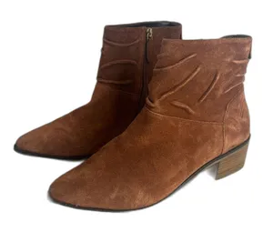 COLE HAAN Maple Water-Resistant Suede Booties ladies size 10‎ B thumbnail 1