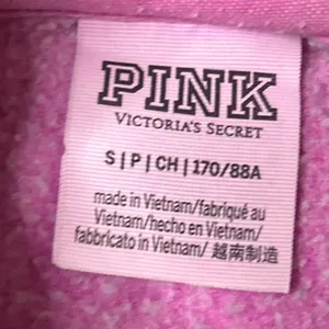 PINK Victoria's Secret Pink Crop 1/4 Zip Sweatshirt Pullover Fleece Small thumbnail 8