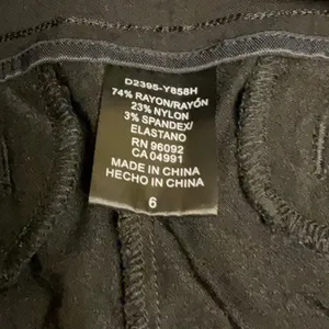 Black Straight Leg Formal Pants thumbnail 3