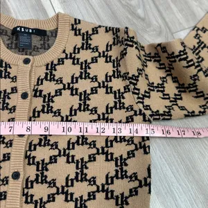 Ksubi logo printed cardigan sweater size XS thumbnail 5
