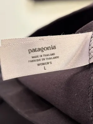 Patagonia Black Long Sleeve Base Layer Activewear Outdoor thumbnail 6