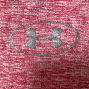 Under Armour Loose Tech Twist Short Sleeve Athletic T-Shirt Size S Pink Heatgear thumbnail 4