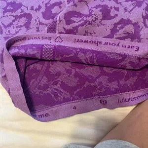 Lululemon Athletica Purple Patterned swiftly tech thumbnail 3