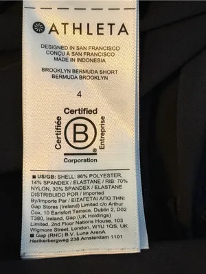 Athleta Black Tailored Bermuda Shorts thumbnail 6