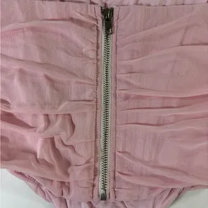 Pink Ruched Corset Size L thumbnail 5