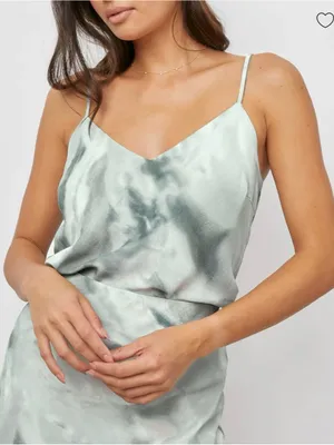 Rails Paola Cami‎ Tank and Anya Bias Midi Skirt Set in Sage Difusion Sz Med NWT thumbnail 2