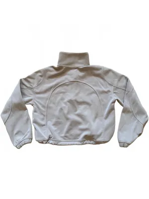 Lululemon Brushed Softstreme Half Zip Sweatshirt LW3IDXS Women's Size 2 thumbnail 3