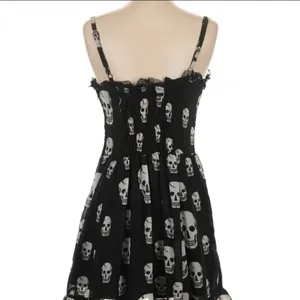 Royal Bones Black Dress with Skull Print thumbnail 2