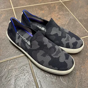 Rothy’s The Original Sneakers Slip On Shoes Camouflage Camo Gray Grey 10 thumbnail 15