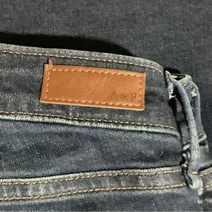Women’s ABERCROMBIE & FITCH Dk Wash “Harper” Super Skinny Jeans Sz 30/10 thumbnail 4