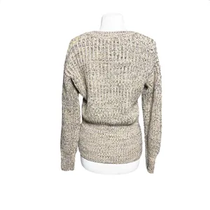 ANTHROPOLOGIE PILCRO Women’s Marika Vneck Marled Pullover Sweater thumbnail 4