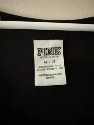 Black PINK Victoria's Secret Pink Top thumbnail 2