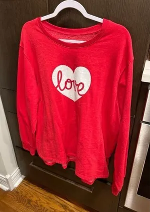 Positive‎ tees heart sweatshirt size 3XL thumbnail 1