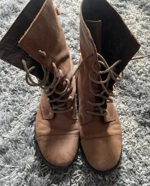 Born Brown Leather Boots Size 8 thumbnail 6