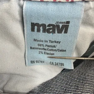 Mavi Alma Bootcut Jeans Women’s 24 Low Rise Stretch Medium Wash Y2K Denim thumbnail 4