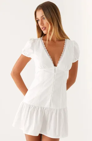 Peppermayo Mini Dress White thumbnail 1