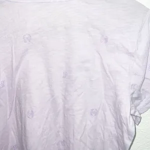 PINK Victorias Secret cotton purple mini logo short sleeve t-shirt new thumbnail 11