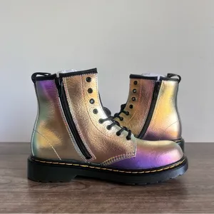 DR. MARTENS NEW Junior 1460 Lace Up Unisex Boots Size 5 or 4 #B1175 B1123 thumbnail 6