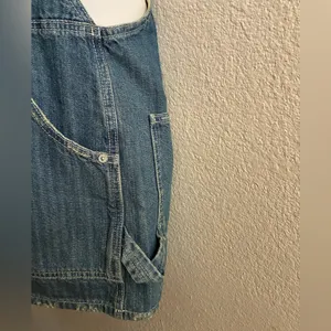We The Free Sunset Love Denim Jumper Skirt Overalls XS thumbnail 11