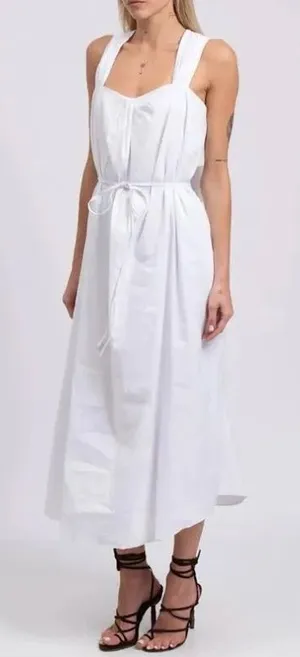 VINCE Poet Strap Knot Front Dress thumbnail 1