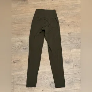 Aerie High Waisted Legging in Olive Green Size XS thumbnail 5