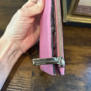 KATE SPADE NEW YORK Spencer Small Slim Bifold Wallet Pink thumbnail 3