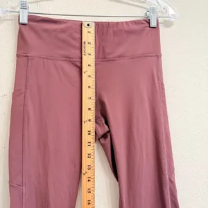 Vuori Stride Leggings VW429 Marsala Red‎ Womens Size S Yoga Athletic Pockets thumbnail 12