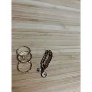 REVOLVE 8 Other Reasons Bling It On Ring Set Gold Womens Size OS thumbnail 5