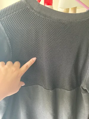 PINK - Victoria's Secret Mesh Crew Neck Sweatshirt thumbnail 2