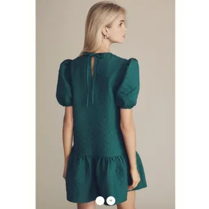 Anthropologie Maeve Puff-Sleeve Drop-Waist Mini Dress thumbnail 3