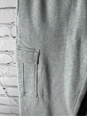 Womens TNA sweat fleece gray Cargo Sweatpants - Comfortable Everyday Joggers thumbnail 9