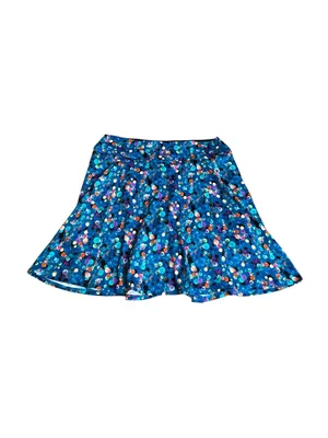 Dona Jo Ultimate Skirt Skort Blue Multicolor Pickleball Golf Athleisure Tennis thumbnail 5