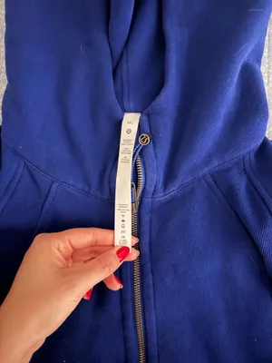 Lululemon Scuba Oversized Hoodie Larkspur M/L thumbnail 3