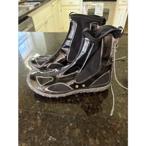 VTG Nike Lab G Series Black Technical Water Resistant Boot D18283 Goth Collab thumbnail 2