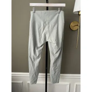 Lululemon Wunder Train High-Rise Tight 25” Jade Grey Size 10 thumbnail 3