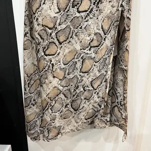 ASTR the Label Snake Skin Cowl Neck Slip Dress Size Small Party Going Out thumbnail 4