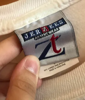 Jerzees VINTAGE WHITE/ORANGE KAZBOARDCO PROMOTIONAL GRAPHIC TEE thumbnail 5