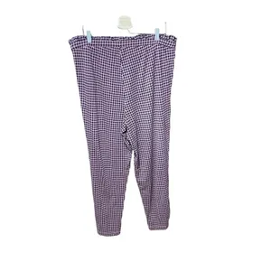 Torrid Slim Taper Studio Ponte High Rise Tie Pant Pink Houndstooth Plus Size 1X‎ thumbnail 7