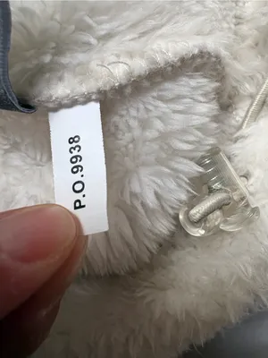 New Balance Women’s S Ivory Plush Teddy Fleece Full Zip Jacket Sherpa thumbnail 10