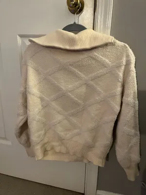 White Quarter Zip thumbnail 2