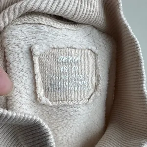 Aerie Cream Cowl Neck Sweatshirt Size XS thumbnail 5