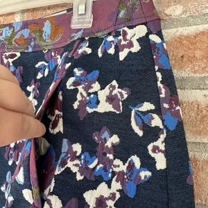 Maeve Anthropologie Cardana Floral Pocket Skirt Size 8 thumbnail 2