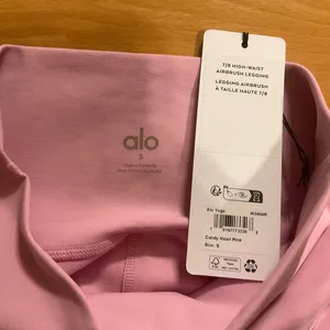 Alo Yoga 7/8 High-Waist Airbrush Legging Candy Heart Pink S thumbnail 3