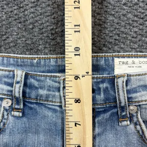 Rag & Bone Light Blue‎ Wash Ankle Skinny Cropped Jeans Womens 26 thumbnail 5