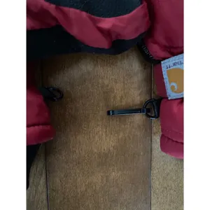 Carhartt WOMEN'S QUILTS MITT STYLE #WA625 in crabapple color thumbnail 10