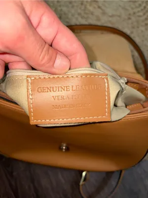 Vera Pelle Golden Yellow Leather Crossbody Purse “Alice” thumbnail 8